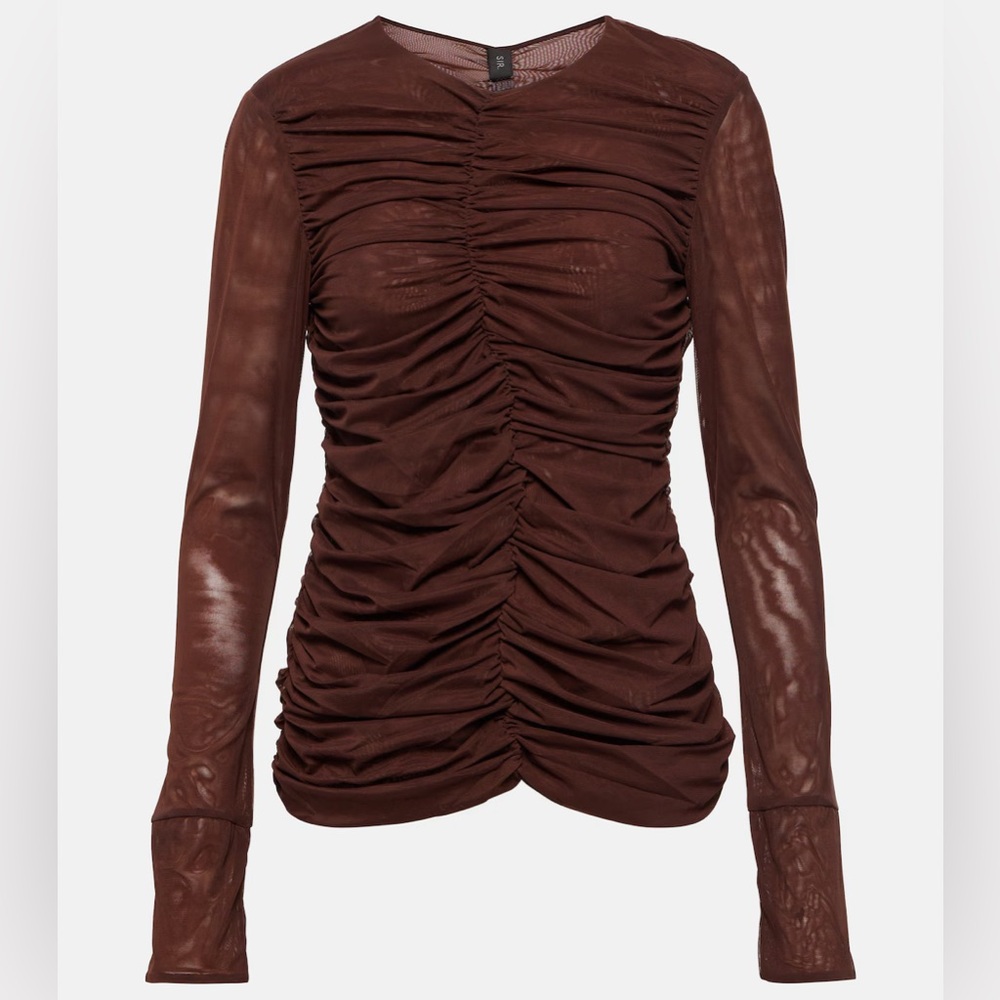 SIR the label ruched top.